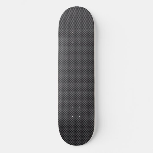 Skateboard Polymère en fibre de carbone noir et gris (Recto)