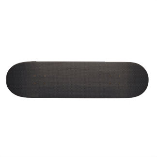 Skateboard Polymère noir et gris de fibre de carbone