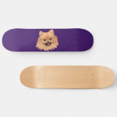Skateboard Pomeranian (Horz)