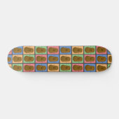 Skateboard Pomme de terre style pop art (Horz)
