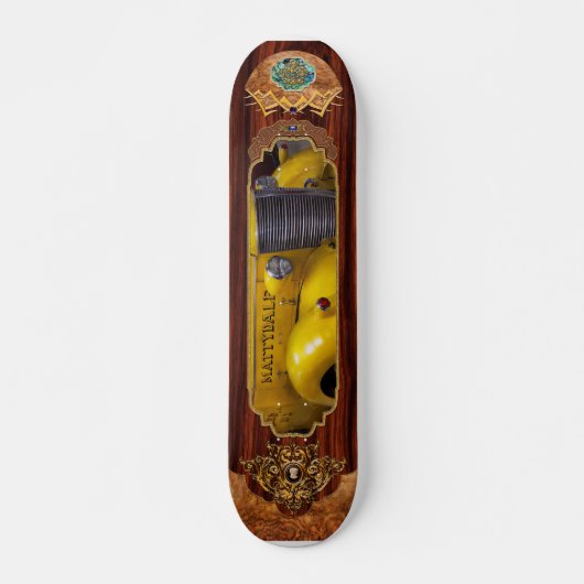 Skateboard Pompier - Mattydale (Devant)