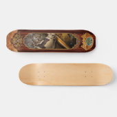 Skateboard Pompier - Saluant un héros (Horz)