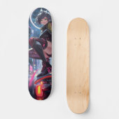 Skateboard Pont Cyberpunk (Recto)