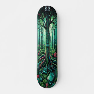 Skateboard "Pont de croissance cybernétique"