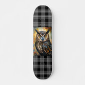 Skateboard Pont de Patinage OWL ART (Devant)