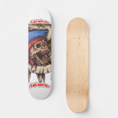 Skateboard Pont de pirates mortes (Recto)