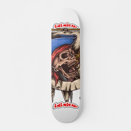 Skateboard Pont de pirates mortes (Devant)