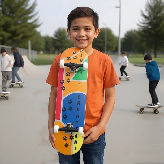 Skateboard Pont de planche à roulettes 7 3/4 po