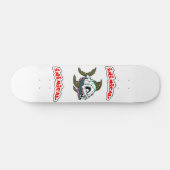 Skateboard Pont de planche à roulettes de monoster de poisson (Horz)
