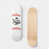 Skateboard Pont de planche à roulettes de monoster de poisson (Recto)