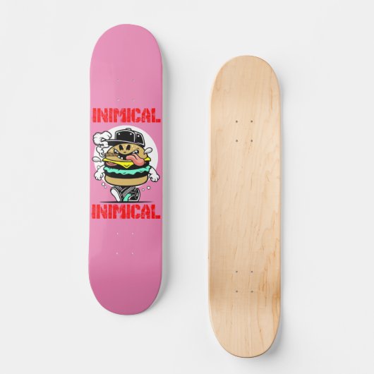Skateboard Pont de Skate Boi Burger Inimical (Recto)