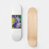 Skateboard pont de skate inspiré de gundam (Recto)