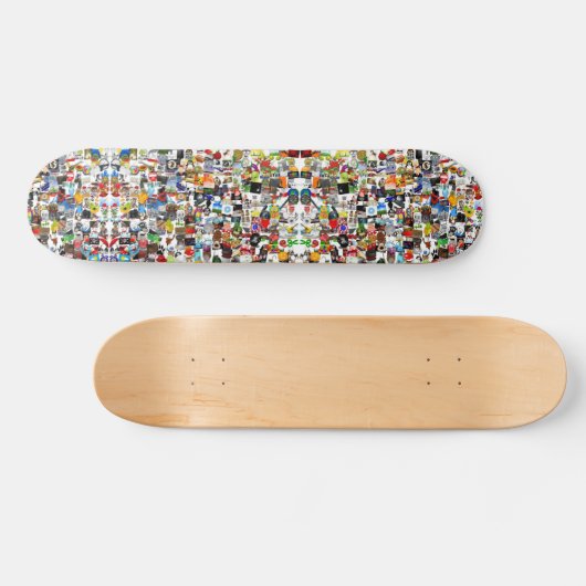 Skateboard Pont de skate moderne (Horz)
