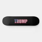 SKATEBOARD PONT DE SKATEBOARDS PATRIOTIQUES TRUMP (Horz)