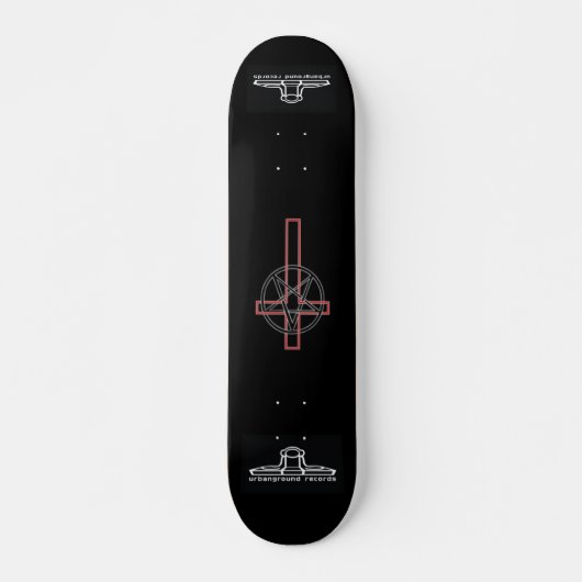Skateboard pont diabolique (Devant)