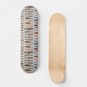 Skateboard Pont Fish Pattern (Recto)