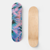Skateboard Pont Iridescendant Abstrait (Recto)