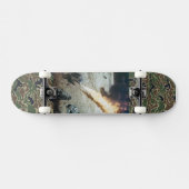 Skateboard pont lance-flammes 2 de la guerre mondiale (Horz)