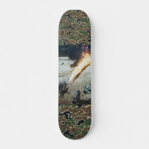 Skateboard pont lance-flammes 2 de la guerre mondiale