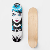Skateboard Pop Art Girl Skate : Ride Your Story (Recto)
