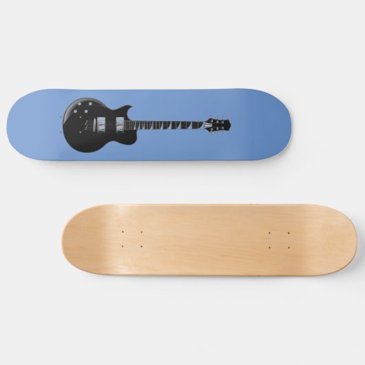 Skateboard Pop Art Guitare électrique (Horz)