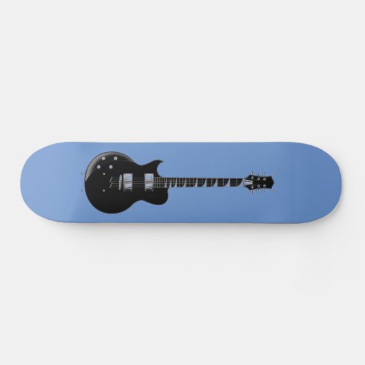 Skateboard Pop Art Guitare électrique (Horz)