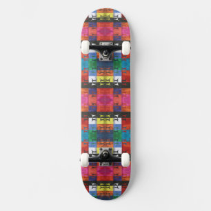 Skateboard Pop art n°1 par Yeshaya Dank - unité et harmonie