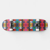 Skateboard Pop art no.1 by Yeshaya Dank - unity & harmony (Horz)