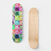Skateboard Pop berger allemand coloré (Recto)
