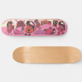 Skateboard Pop d'acide 2 (Horz)