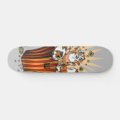 Skateboard Popcorn de cochons de Guinée (Horz)