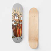 Skateboard Popcorn de cochons de Guinée (Recto)