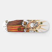 Skateboard Popcorn de cochons de Guinée (Horz)