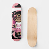 Skateboard porc (Recto)