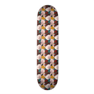 Skateboard Porcs avec le motif de casquettes