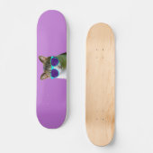 SKATEBOARD PORTE DE CHAT LUNETTES DE SOLEIL SKATEBOARDS (Recto)