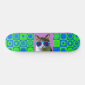 SKATEBOARD PORTE DE CHAT LUNETTES DE SOLEIL SKATEBOARDS (Horz)