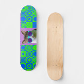 SKATEBOARD PORTE DE CHAT LUNETTES DE SOLEIL SKATEBOARDS (Recto)
