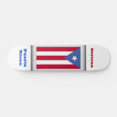 Skateboard Portoricain - Boricua (Horz)