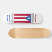 Skateboard Portoricain - Boricua (Horz)