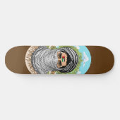 Skateboard Portrait de la Liberté palestinienne (Horz)