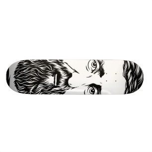 Skateboard Portrait d'Henry David Thoreau