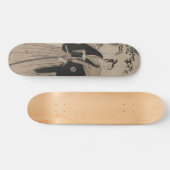Skateboard Portrait intégral d'un guerrier samouraï C. 1780 (Horz)