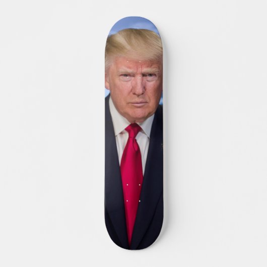Skateboard Portrait officiel de Donald Trump (Devant)