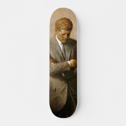 Skateboard Portrait officiel de John F. Kennedy par Aaron (Devant)