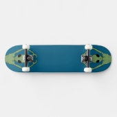 Skateboard Pose de cœur extraterrestre (Horz)