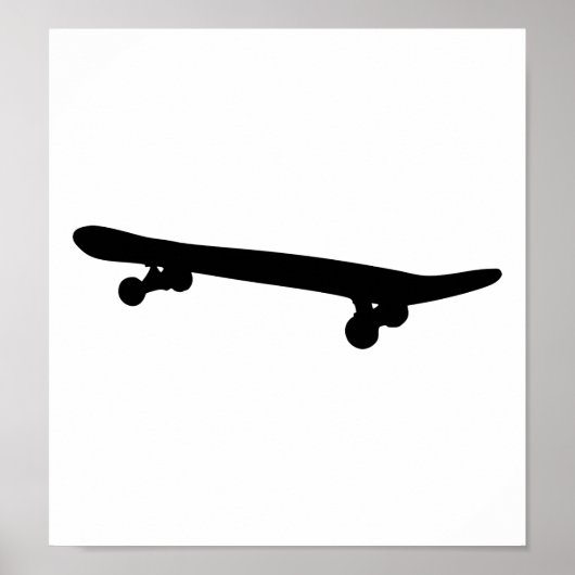 Skateboard Poster (Voorkant)