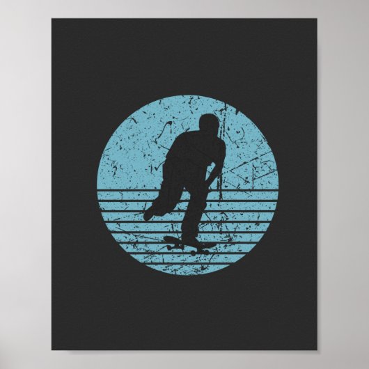  skateboard poster (Voorkant)