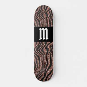 Skateboard Poster de animal personnalisé