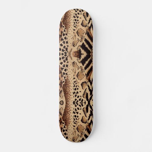 Skateboard Poster de animal tribal africain (Recto)